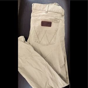 Mens wrangler slim straight retro 34x32